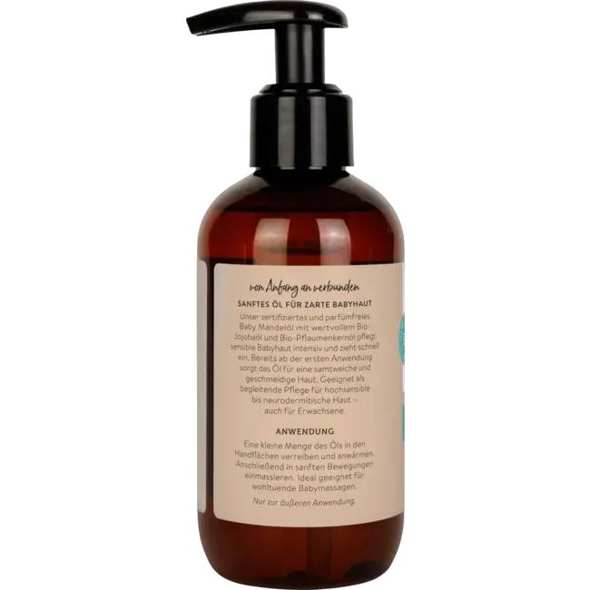 Mabyen Babyolie Amandel Ultra Sensitief 200 ml