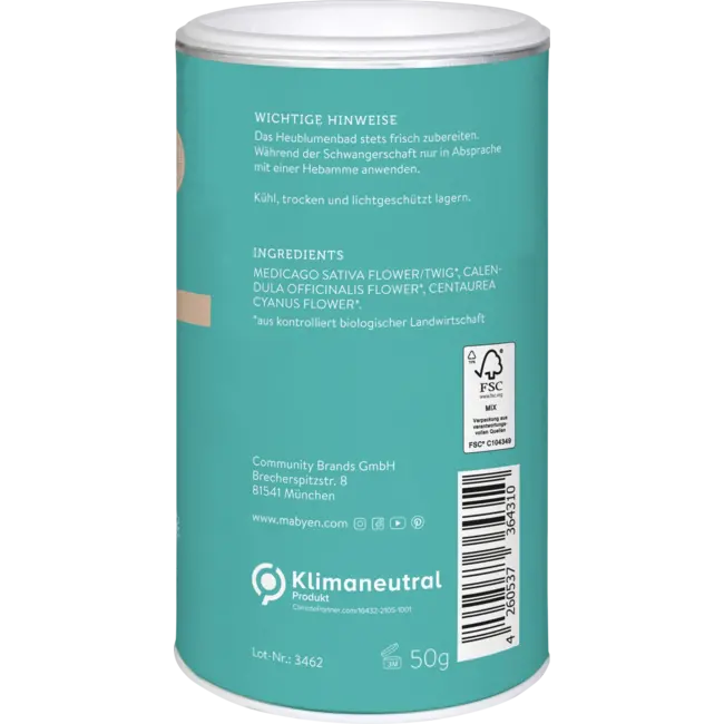 Mabyen Badadditief Mama Hooibloemenbad 50 g