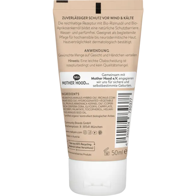 Mabyen Wind- & Wettercreme Baby 50 ml