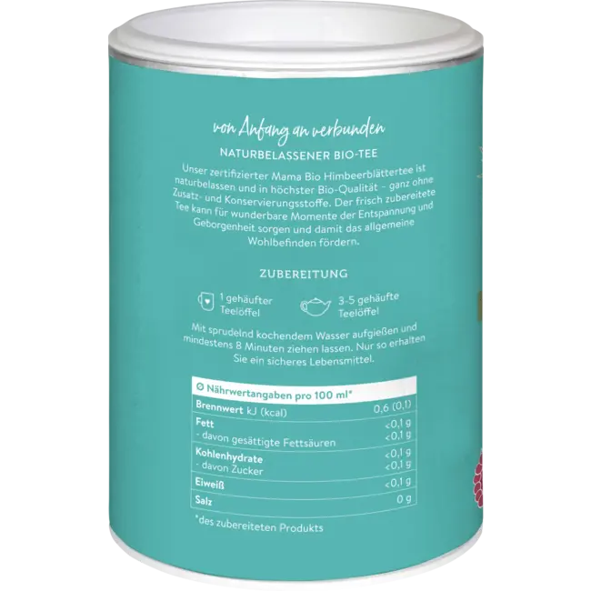 Mabyen Kruidenthee Mama Frambozenblaadjes, Los 30 g