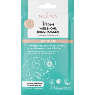 Mabyen Mabyen Borstmasker Mama Witte Kool