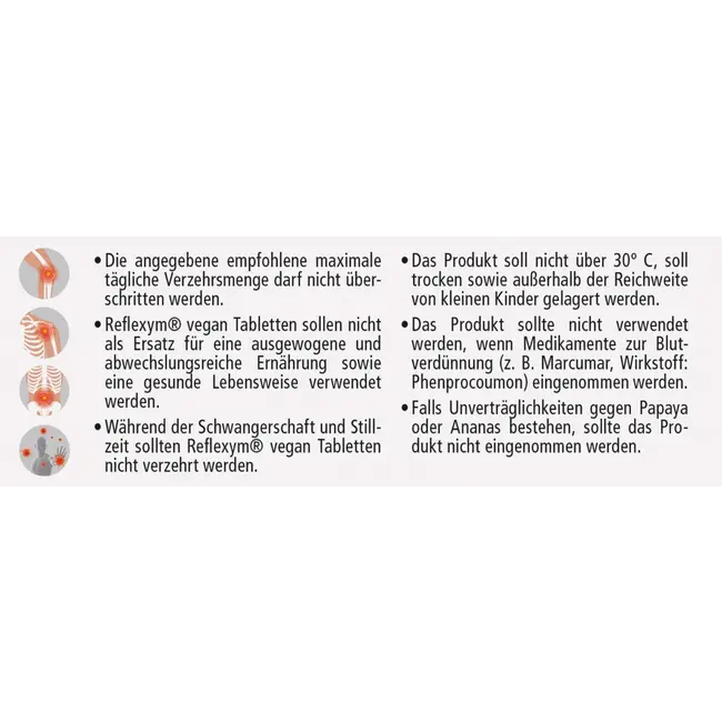 Madaus & Lauscher Reflexym Vegan 100 Tabletten 70 g