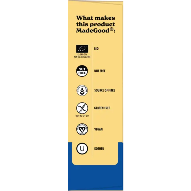 Made Good Mueslirepen, Blueberry Flavour, Soft Baked Oat Bars (5 Stuks) 150 g