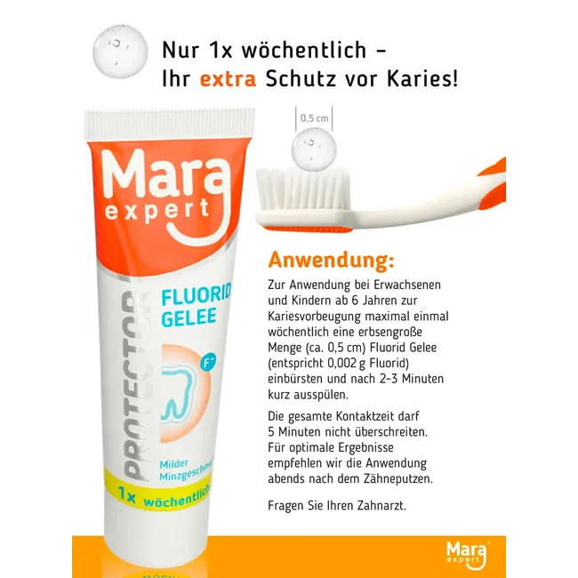 Mara Fluoride Beschermende Gel 25 g