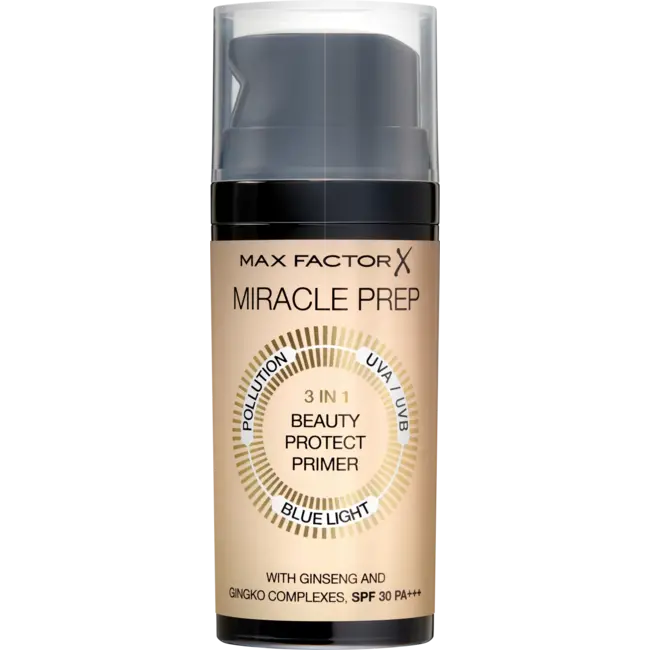 MAX FACTOR Primer Miracle Prep 3in1 Beauty Protect, LSF 30 30 ml