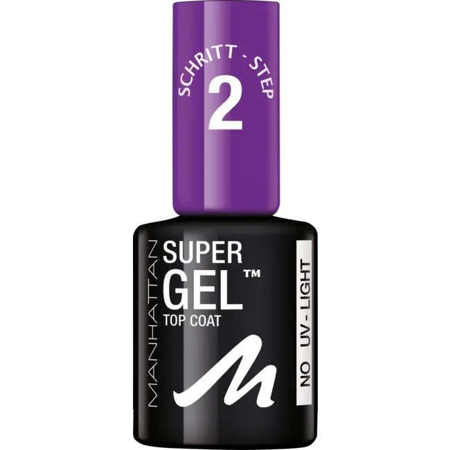 MANHATTAN Cosmetics Nagelüberlack Super Gel Top Coat 1 12 ml