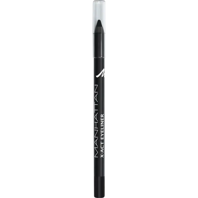 MANHATTAN Cosmetics Eyeliner X-act Waterproof 1010N Zwart 1.2 g