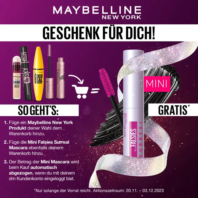 Maybelline New York Mascara Mini Falsies Surrealistisch 4.7 ml