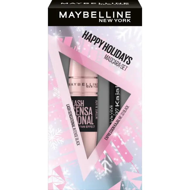 Maybelline New York Geschenkset Mascara & Kajal Lash Sensational Intense Black 2tlg. 1 St