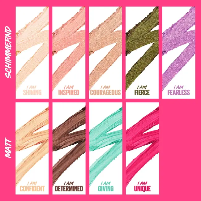 Maybelline New York Lidschatten Stift Color Tattoo 24h Eye Stix 40 I Am Fierce 1.4 g