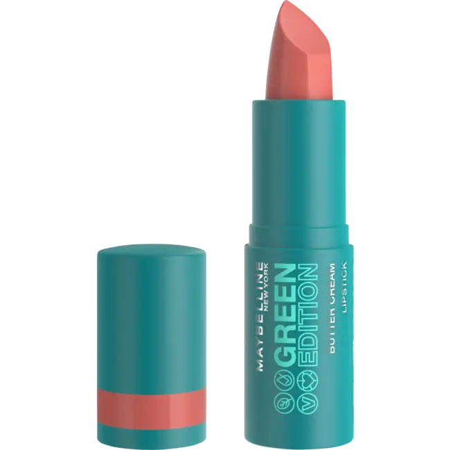 Maybelline New York Lippenstift Green Edition Buttercream 013 Shell 3.4 g