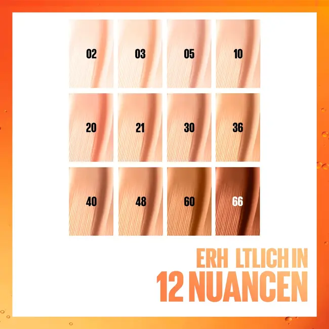 Maybelline New York Foundation Super Stay 24H Skin Tint 05 Lichtbeige 30 ml