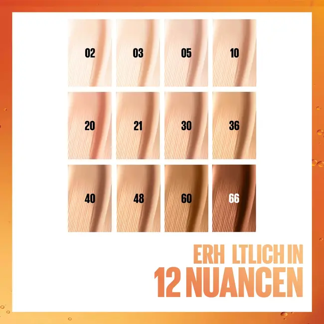 Maybelline New York Foundation Super Stay 24H Skin Tint 02 Naked Ivory 30 ml