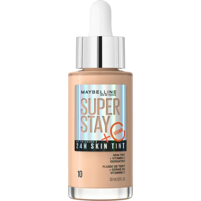 Maybelline New York Foundation Super Stay 24H Huidtint 10 30 ml