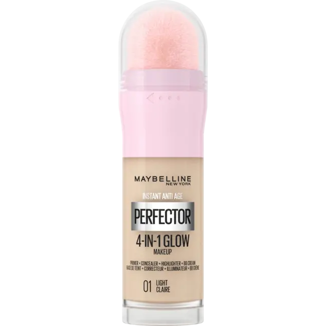 Maybelline New York Foundation Instant Perfector Glow 4in1, 01 Licht 20 ml
