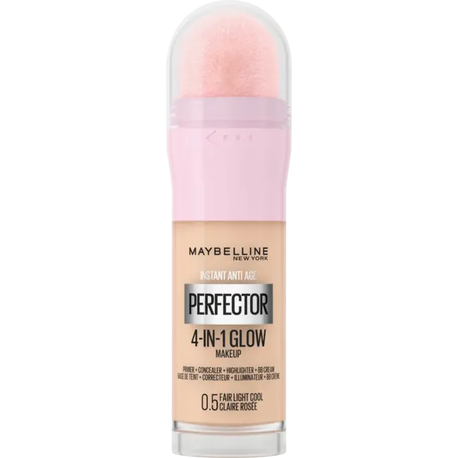 Maybelline New York Foundation Instant Perfector Glow 4in1, 0,5 Fair-light Cool 20 ml