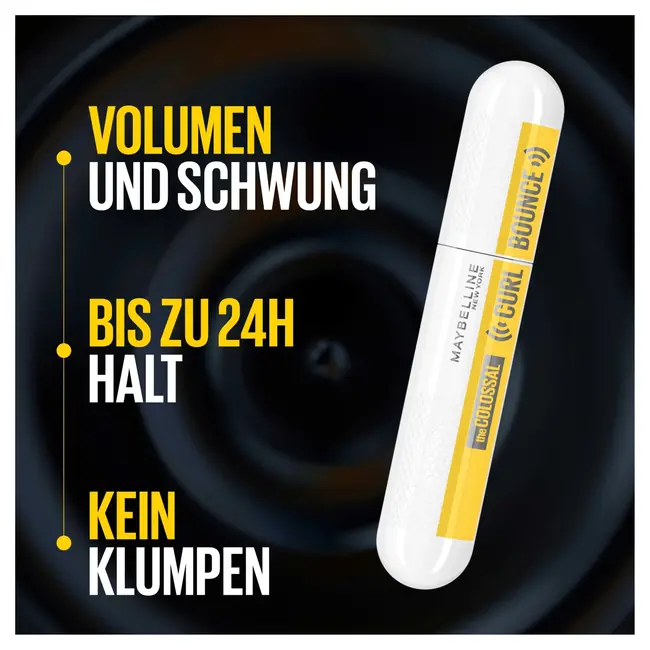 Maybelline New York Mascara Curl Bounce Waterproof Zwart 10 ml