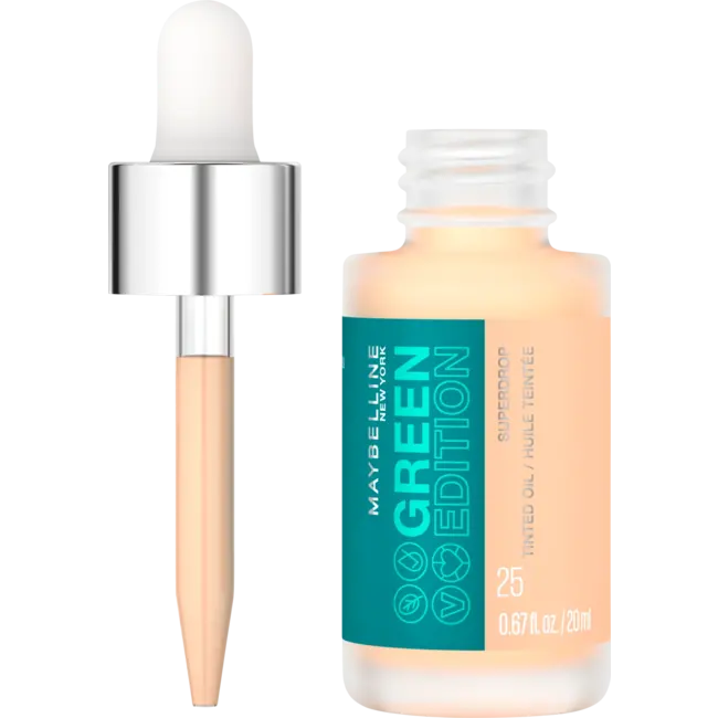 Maybelline New York Foundation Green Edition Superdrop Getinte Droge Olie 25 20 ml