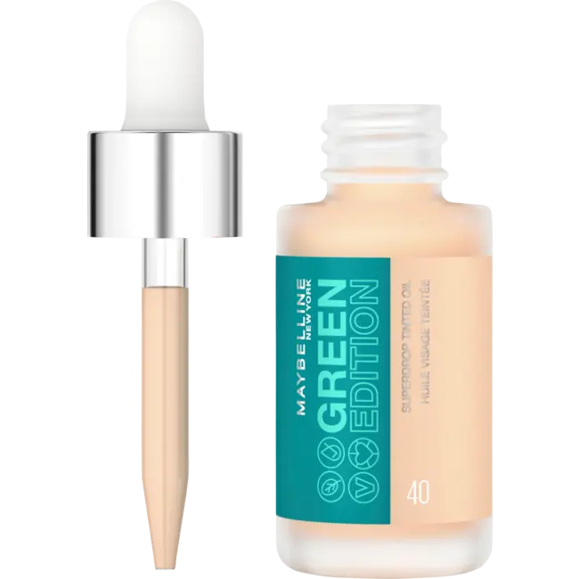 Maybelline New York Foundation Green Edition Superdrop Getinte Droge Olie 40 20 ml