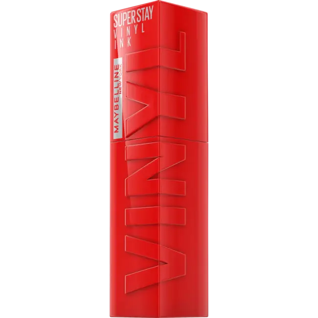 Maybelline New York Lippenstift Super Stay Vinyl Inkt 25 Roodgloeiend 4.2 ml