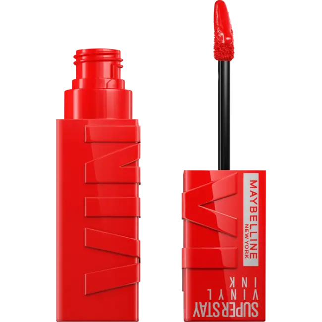 Maybelline New York Lippenstift Super Stay Vinyl Inkt 25 Roodgloeiend 4.2 ml