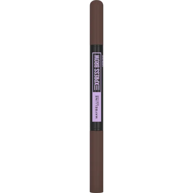 Maybelline New York Wenkbrauwpotlood Express Brow Satin Duo 04 Dark Brown 1 St