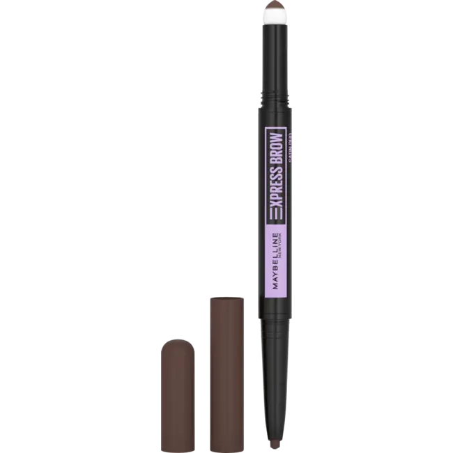 Maybelline New York Wenkbrauwpotlood Express Brow Satin Duo 04 Dark Brown 1 St