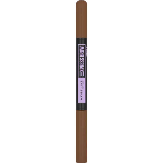 Maybelline New York Wenkbrauwpotlood Express Satin Duo 02 Medium Brown 1 St