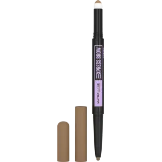 Maybelline New York Maybelline New York Wenkbrauwpotlood Express Satin Duo 01 Dark Blonde