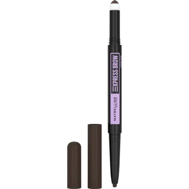 Maybelline New York Wenkbrauwpotlood Express Satin Duo 05 Black Brown 1 St