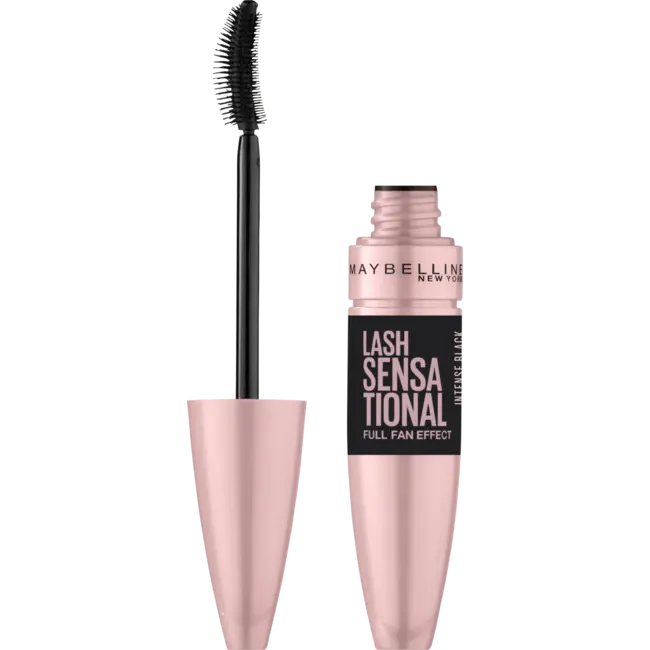 Maybelline New York Mascara Lash Sensationeel Voller-wimpern-fächer Intens Zwart 9.5 ml