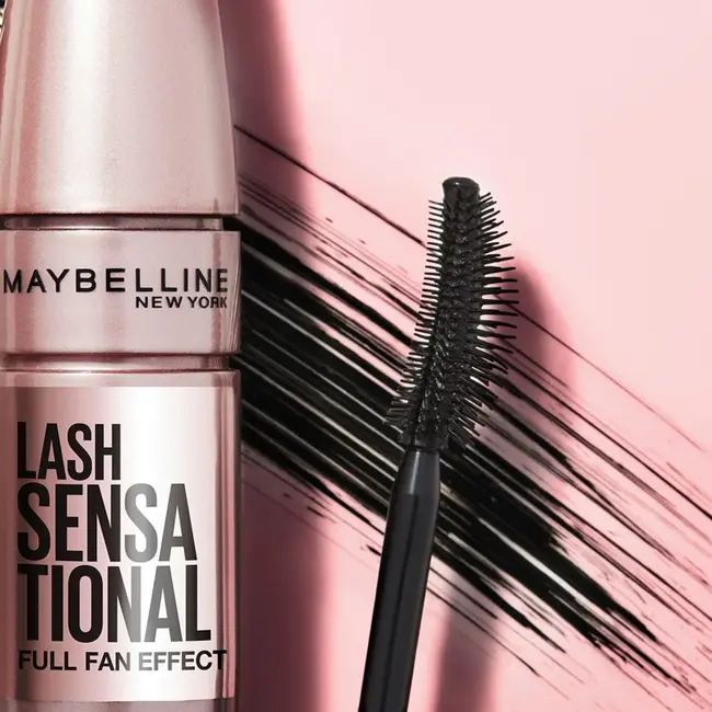 Maybelline New York Mascara Lash Sensationeel Voller-wimpern-fächer 01 Zeer Zwart 9.5 ml