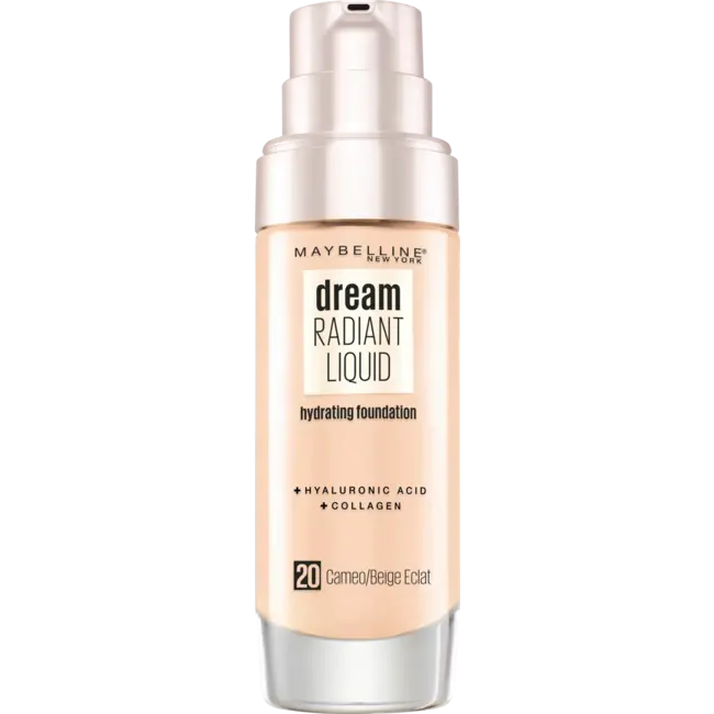 Maybelline New York Foundation Dream Radiant Liquid 20 Cameo 30 ml