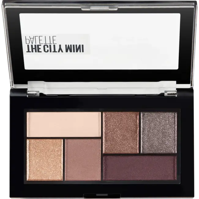 Maybelline New York Lidschatten Palette Mini The City 410 Chill Brunch Neutraal 6 g