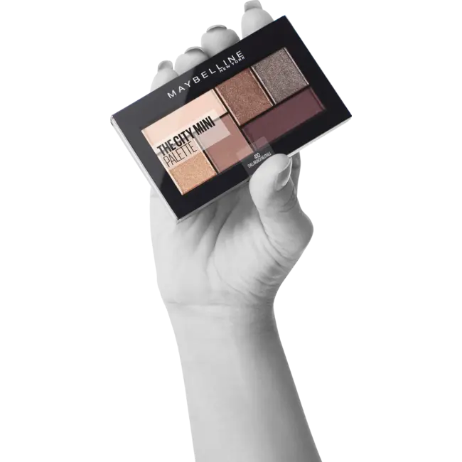 Maybelline New York Lidschatten Palette Mini The City 410 Chill Brunch Neutraal 6 g