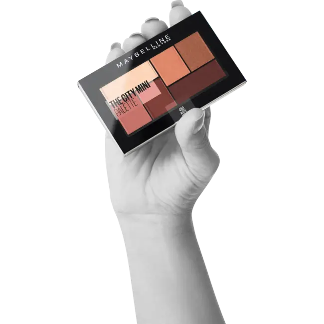Maybelline New York Lidschatten Palet Mini The City 480 Mat About Town 6 g