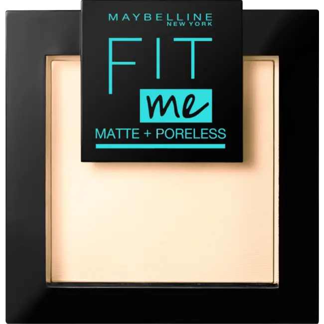 Maybelline New York Puder Fit Me Mat & Poreus 105 Natuurlijk Ivoor 9 g