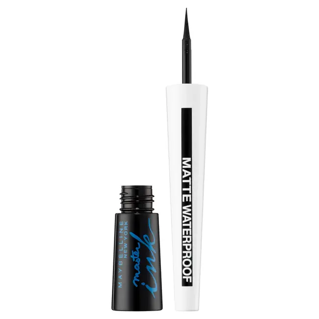 Maybelline New York Eyeliner Master Waterproof Mat Zwart 2.5 ml