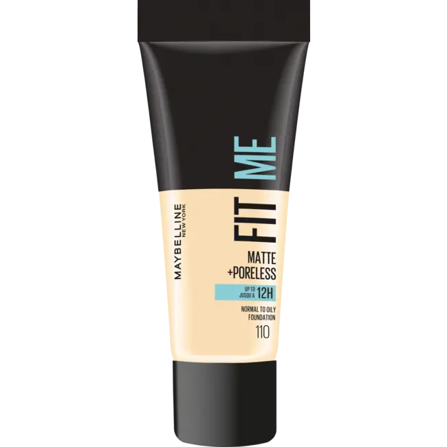 Maybelline New York Foundation Fit Me Matte & Poreless 110 Porselein 30 ml