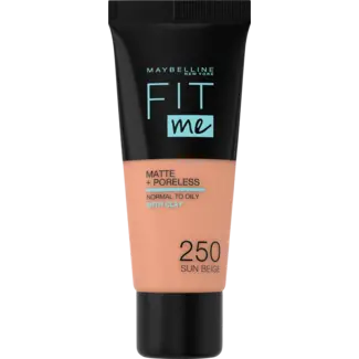 Maybelline New York Maybelline New York Foundation Fit Me Matte & Poreless 250 Zonbeige