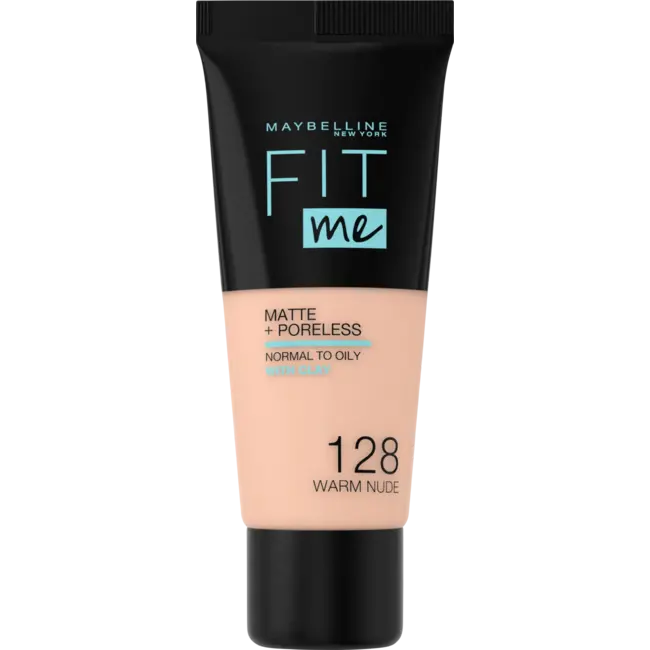 Maybelline New York Foundation Fit Me Matte & Poreless 128 Warm Nude 30 ml