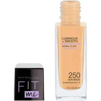 Maybelline New York Maybelline New York Foundation Fit Me Liquid, LSF 18, 250 Zonbeige