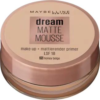 Maybelline New York Maybelline New York Primer Dream Matte Mousse, LSF 18, 26 Honingbeige