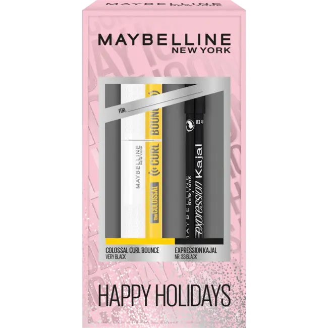 Maybelline New York Geschenkset Mascara & Kajal Happy Holidays Colossal Curl Bounce 2tlg. 1 St