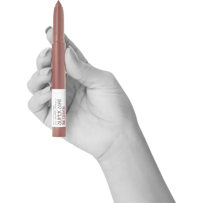 Maybelline New York Lippenstift Super Stay Ink Crayon 10 Vertrouw op je gevoel 1.5 g