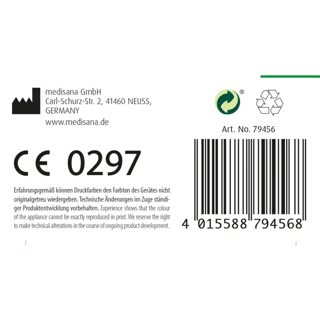 Medisana Pulsoximeter PM 100 Aansluiten 1 St