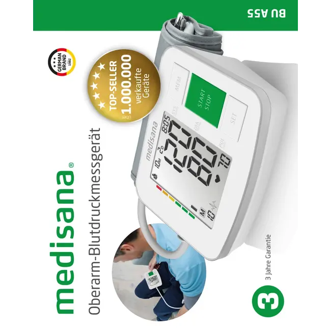 Medisana Bloeddrukmeter Bovenarm A55 1 St