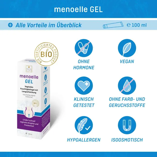 Menoelle Vaginale Hydraterende Gel 100 ml