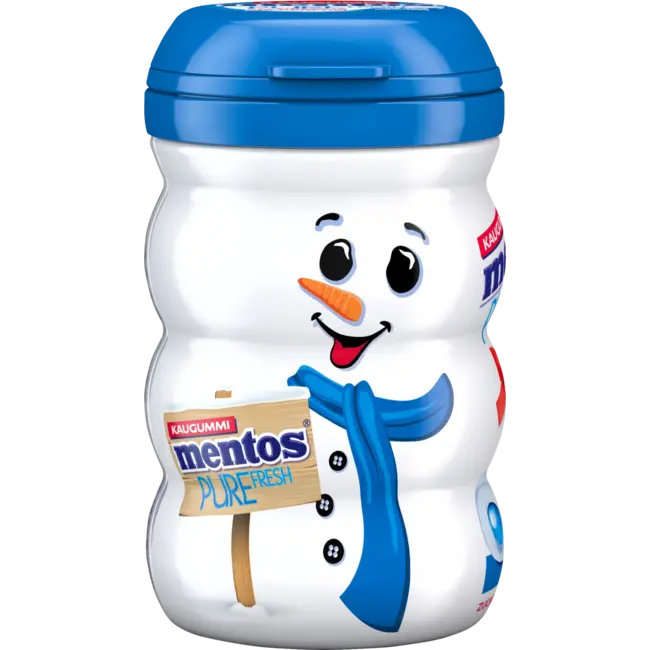 Mentos Kauwgom, Pure Fresh Mint, Suikervrij (35 Stuks) 70 g