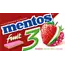 Mentos Kauwgom, Aardbei, Groene Appel & Framboos, Suikervrij (14 Stuks) 33 g